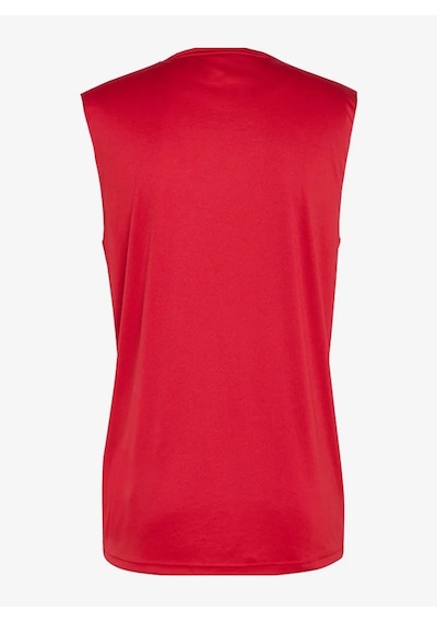 Adidas Kb3932 Entrada 26 Sleeveless Jersey Erkek T-shirt Kırmızı