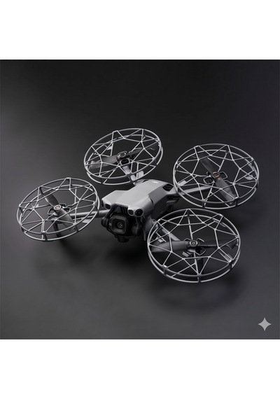 Djı Mini 5 Pro Orijinal Entegre Pervaneli 360 Derece Tak Çıkar Koruyucu Kafes Seti