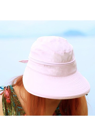 Dachuang Yaz Moda Kore Tarzı Şapka Açık Hava Plajı Güneş Koruma Tasarım Şapkası Arkadaş Aile Komşuları Hediye Light Pink