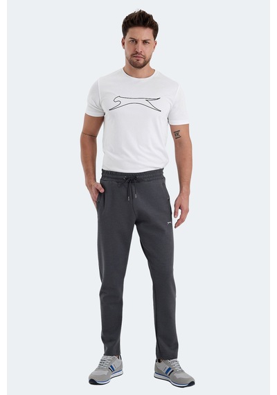 Slazenger Vaıva 2 Li Set Erkek Eşofman Altı Siyah - Koyu Gri