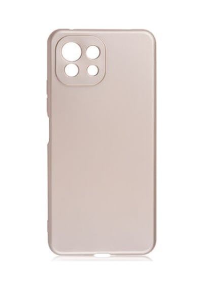 Xiaomi Mi 11 Lite Kılıf Esnek Yapılı İnce Slim Silikon Kapak Ryc/premier Gold
