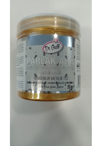 Toz Sim Metalik Dr. Gusto 50 Gr Parlak Altın