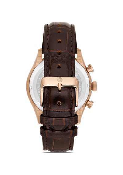 Hislon Men's Date Dt171r-01kr Rose Gold