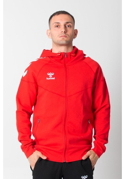 Hummel Armin Pro Pamuklu Sweatshirt Kırmızı