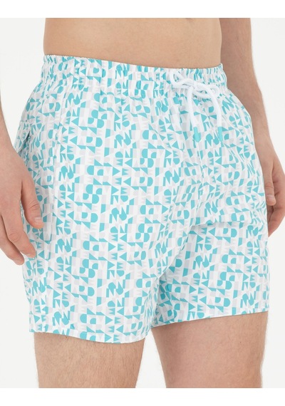Pierre Cardin Erkek Aqua Deniz Şortu 50289009-vr007 Turkuaz