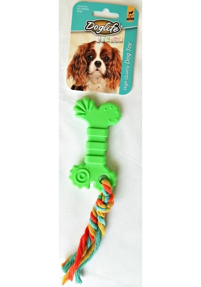 Diş İpi Kemik 22 CM Küçük Irk ve Yavru Köpek Oyuncağı