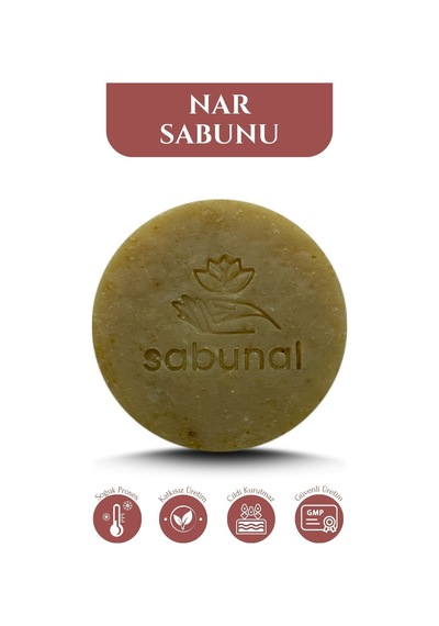 Sabunal Nar Sabunu - Cilt ve Saç Bakım Sabunu 100 G