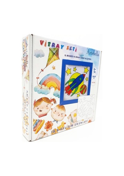 Cam Vitray Seti Unicorn Vt-03 Çok Renkli