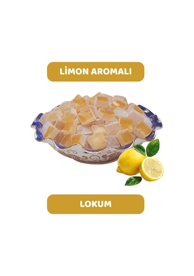 Limonlu Lokum 250 Gr