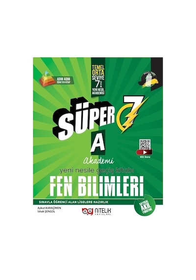 Nitelik Yayınları Süper 7. Sınıf Fen Bilimleri Yeni Nesil