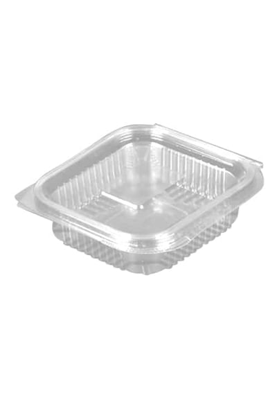 Şeylişeyler - Şeffaf Plastik Sızdırmaz Meze Ve Sos Kabı 150 Gr 100 Adet - Kendinden Kapaklı Şarküteri Kabı