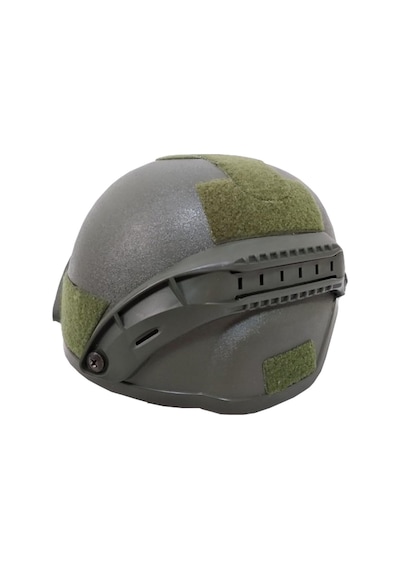 Tactical Airsoft Kask Kompozit Başlık Koruyucu Miğfer Haki-3822 Haki