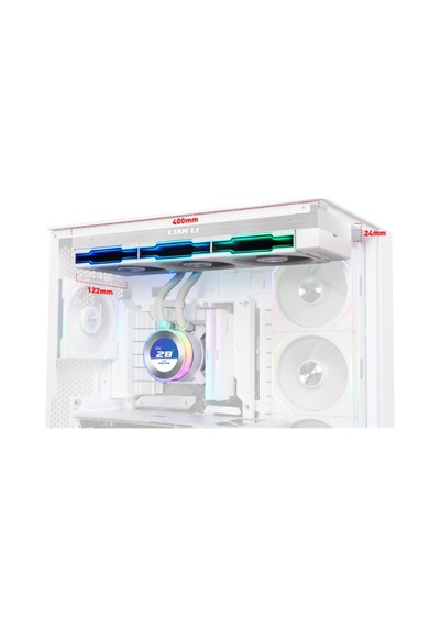 Lian Li Hydro-shift Iı Lcd-c 360tl Beyaz Sıvı Soğutucu