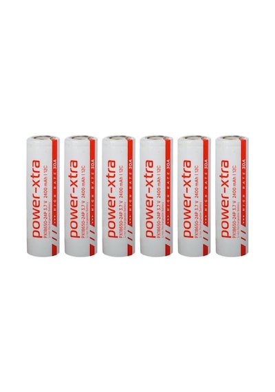 Px18650-24p - 3.7v 2400 Mah Li-ion Şarjlı Pil - 12c - 30a