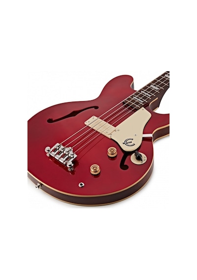 Epiphone Jack Casady 4 Telli Bas Gitar Sparkling Burgundy
