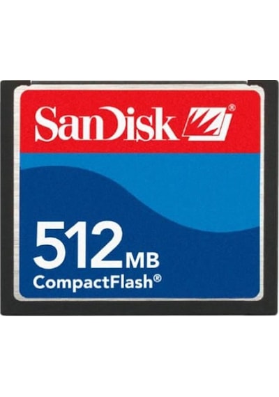 Sandisk 512 Mb Cf Compact Flash Hafıza Kartı