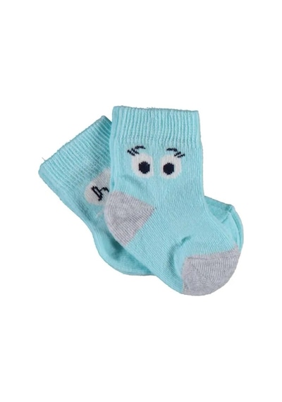 Bibaby Organik Çorap Soket 2li Hi Mint-10353 Mint