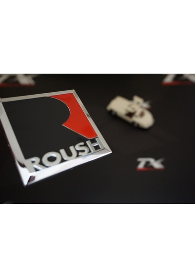 Ford Mustang Roush Bagaj Body Logo Krom Metal 3M Plaka N11.2428