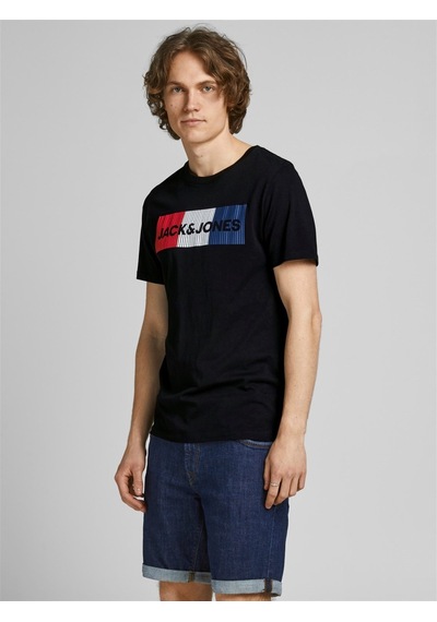 Jack & Jones JJECORP LOGO TEE SS O-NECK NOOS Erkek  Siyah Tişört