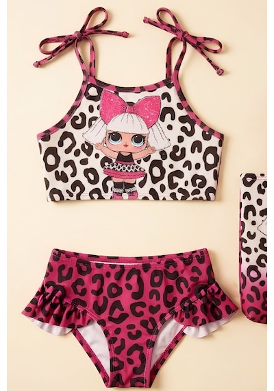 Modanino Kız Çocuk Çantalı 3'lü Mayo Takımı Çanta+mayo+bikini 3-10 Yaş 12649n Fuşya - Beyaz Modanino Kız Çocuk Çantalı 3'lü Mayo Takımı Çanta+mayo+bikini 3-10 Yaş 12649n Fuşya - Beyaz