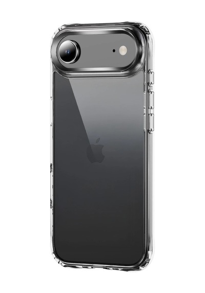 Apple iPhone Uyumlu, 17 Air Lüx Şeffaf Silikon - Şeffaf