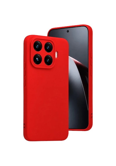 Newface Xiaomi Mi 17t Nano İçi Kadife Silikon - Kırmızı