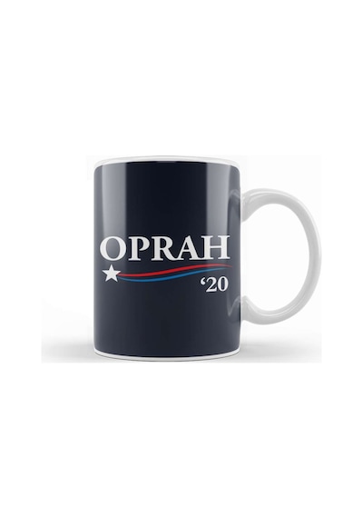 Oprah Winfrey Oprah 2020 For President Kupa Bardak Porselen Karışık