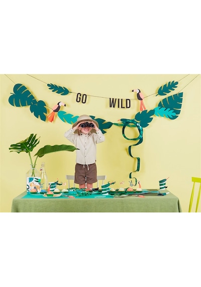 Meri Meri - Go Wild Cupcake Kit - Vahşi Doğa Cupcake Kit