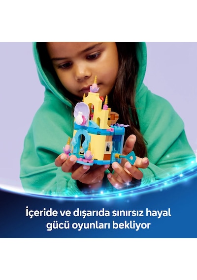 LEGO® ǀ Disney Princess Ariel'in Sihirli Mini Sarayı 43285 – 5 Yaş ve Üzeri Çocuklar için Karakter İçeren Oyuncak Yapım Seti(179P)