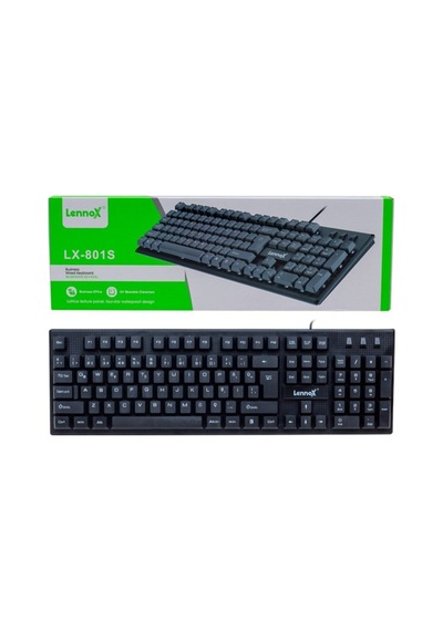 Pazarız Lennox Lx-801s Usb Kablolu Klavye