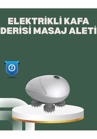 Derin Masaj Sağlayan Elektrikli Kafa Masaj Aleti Diğer