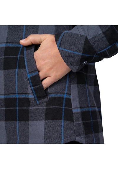 Rafiki Mojarra Kadın Gömlek Pirate Plaid