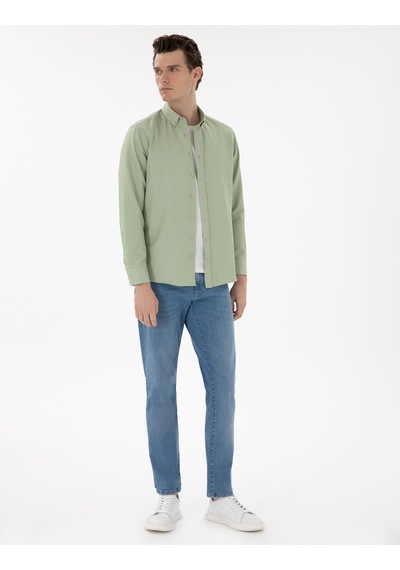 Pierre Cardin Erkek Çağla Gömlek Desenli 50304764-vr016 Çağla Yeşil Pierre Cardin Erkek Çağla Gömlek Desenli 50304764-vr016 Çağla Yeşil