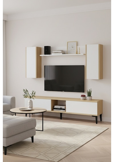 Tvr1599db Aplos Tv Ünitesi Takımı Safirmeşe-beyaz 150cm