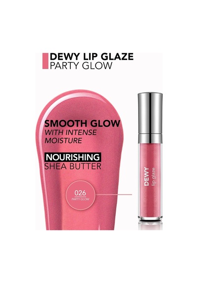 Besleyici Dudak Parlatıcısı - Dewy Lip Glaze - 026 Party Glow-8682536069489