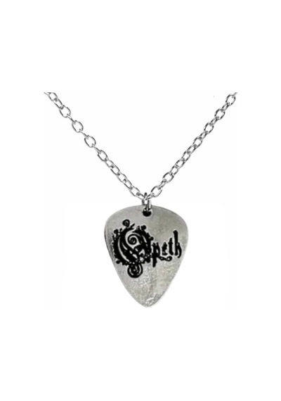 Opeth Progresif Metal Grubu Pena Şeklinde Çift Taraflı Rock İşaretli Unisex Metal Kolye Çok renkli