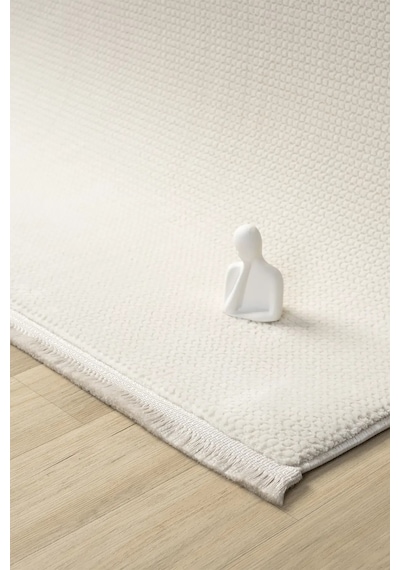 Seyran Halı Smart 12000 Krem %50 Pamuk - %25 Polyester Polipropilen Yolluk