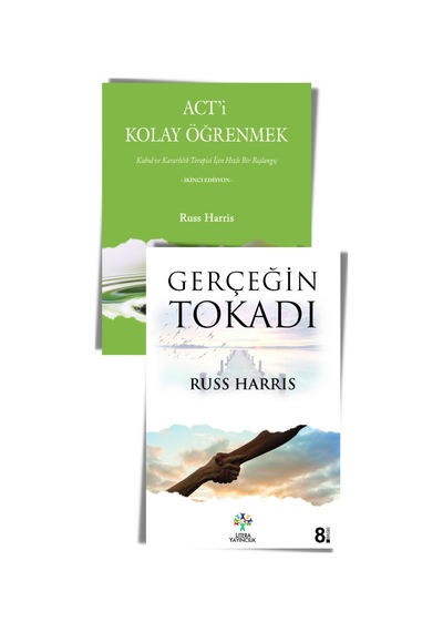 Russ Harris Seti 2 Kitap Act Kolay Öğrenmek, Gerçeğin Tokadı, Litera Yayıncılık - 575253142