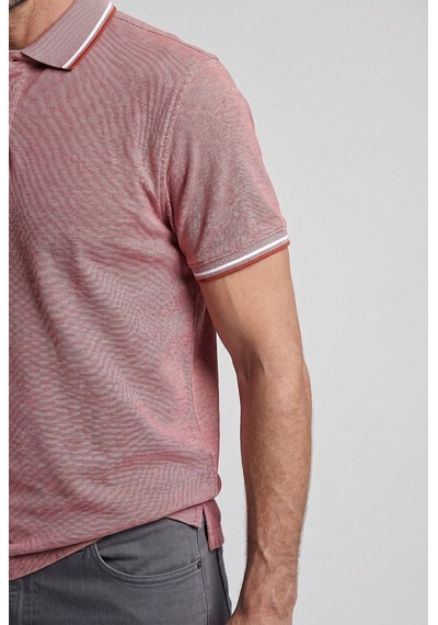 Bisse Ki Remi T Studio Polo Yaka T-shirt Bsts26y26308 20 Kiremit