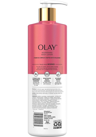 Olay Hyaluronic ve B3 Vitamini İçerikli Vücut Losyonu 502 ML