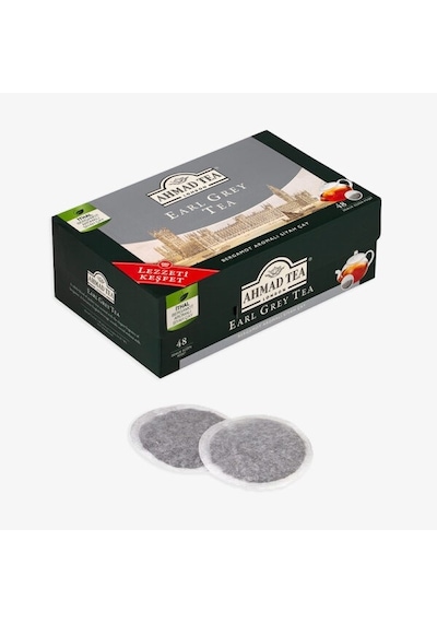 Ahmad Tea Earl Grey Demlik Poşet Çay 48 Li 154 G