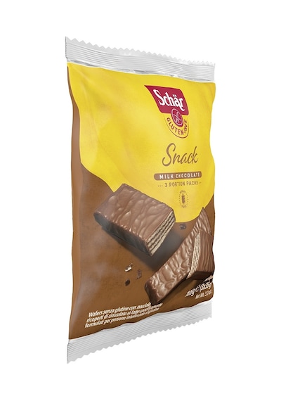 Schar Snack Glutensiz Çikolata Kaplı Fındıklı Gofret 6'lı 3 x 35 G