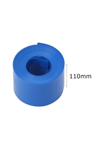 110x0.15 18650 Batarya Pvc Shrink Kaplama Makaron(100cm)