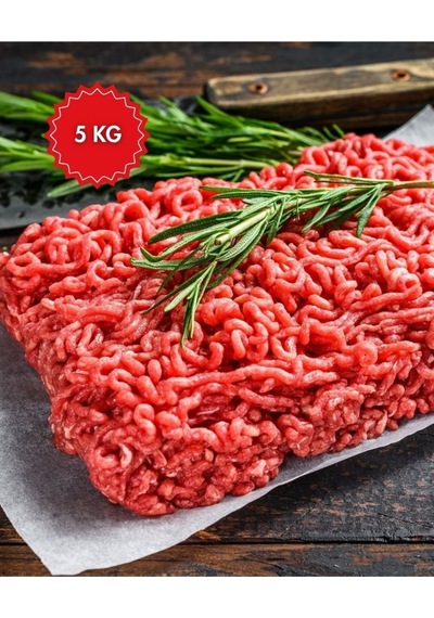 Araz Et Az Yağlı Kuzu Kıyma 5 Kg Yemek Ve Köfte Tarifleri İçin