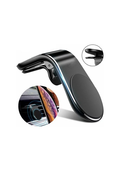 Jasmine Glow Havalanndırma Izgarasına Takılabilen Mandallı Mıknatıslı Oto Araç Içi Manyetik Telefon Tutucu Çok Renkli