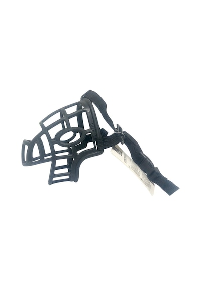 Nunbell Plastik Silikon Köpek Ağızlığı XXL Siyah