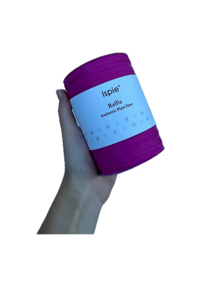 Asavia Ispie Rafya İp Çanta Ve Şapka Örgü İpi 150 Gr 250 M Pudra