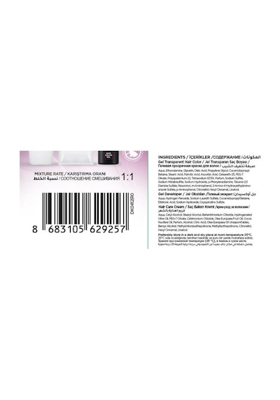 Sea Color Touch-up Transparan Vegan Rötuş Boya Seti 75+75 Ml Kumral Tonlar İçin