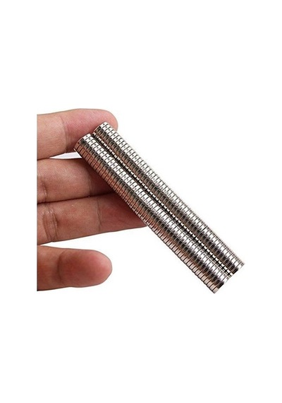 10 Adet Neodyum Mıknatıs 10x1,5 Mm Disk Magnet