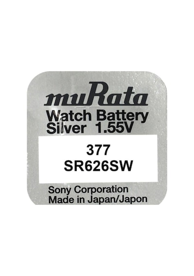 Murata Sr626sw 377 1 Adet Japon Kol Saati Pili